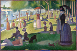 georges seurat a sunday on la grande jatte sunday afternoon workart classic